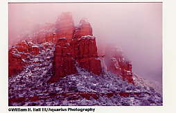 red rocks. Copyright William H. Hall III